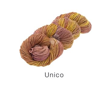 Unico - 008 - Terracotta/gyldengul/okker